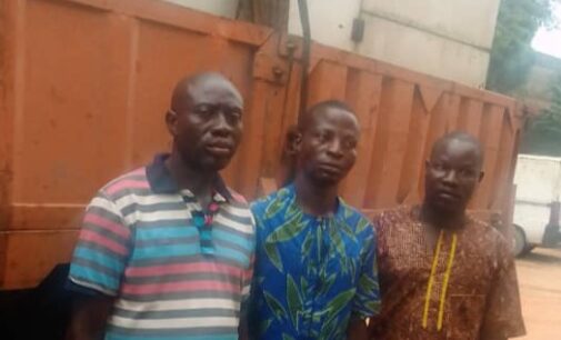 Police arrest three for ‘looting warehouse’ in Ogun