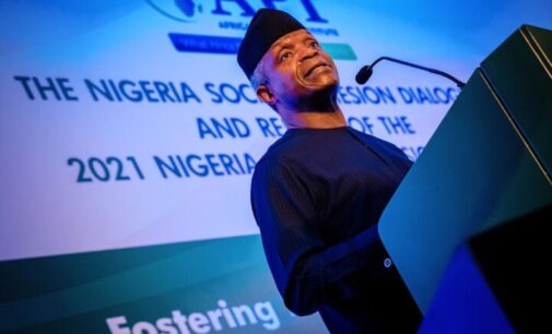 Osinbajo: Nigeria will be a great loser if we break up… our destiny inseparable