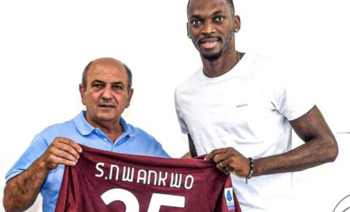 Simy Nwankwo joins newly-promoted Salernitana on loan