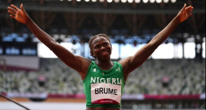 Ese Brume wins Nigeria’s first medal at Tokyo Olympics