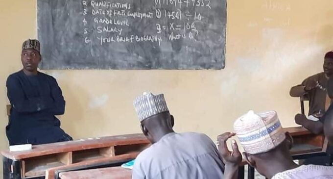 Zulum conducts ‘impromptu’ test for teachers in Borno