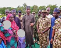 Troops rescue another Chibok girl — with two children