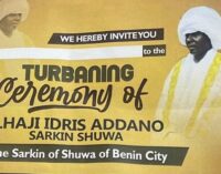 Amid pushback, controversial ‘Sultan of Shuwa Arabs in Edo’ coronation cancelled