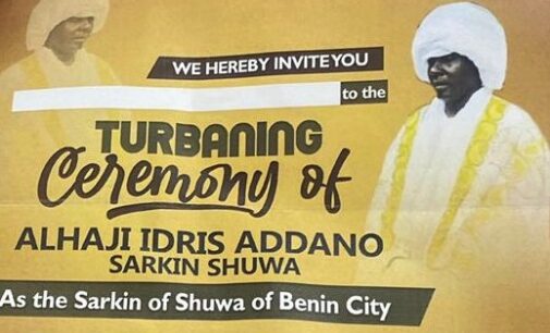 Amid pushback, controversial ‘Sultan of Shuwa Arabs in Edo’ coronation cancelled
