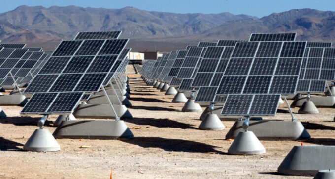 Produce more solar cells to boost power supply, Buhari tells NASENI