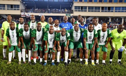 PHOTOS: Ex-Eagles stars attend unveiling of re-modelled Adamasingba Stadium