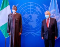 Use your position to stabilise West Africa, UN secretary-general tells Buhari