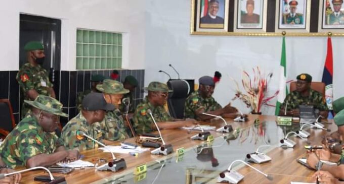Army chief to NDA staff: Don’t be discouraged by attack… remain loyal to Nigeria