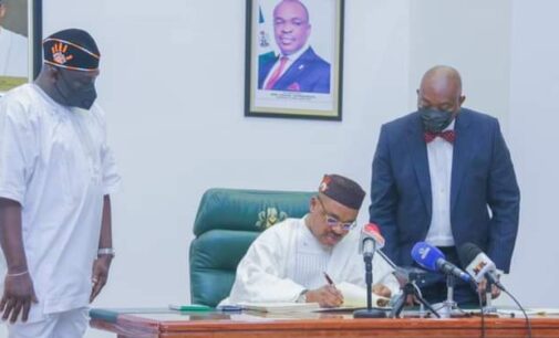 Akwa Ibom governor signs anti-open grazing bill into law