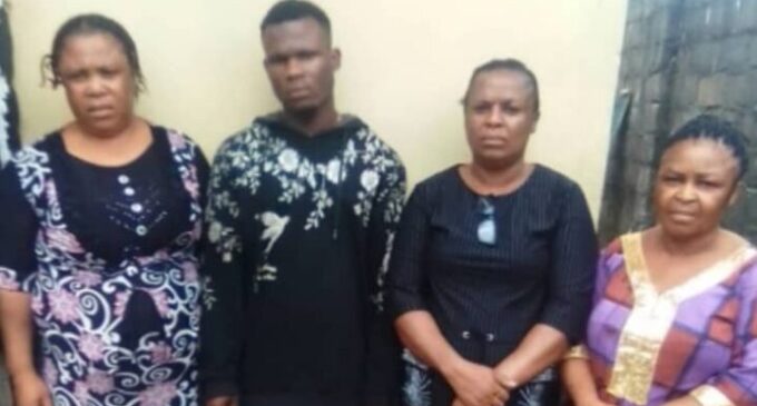 Five arrested as police uncover church used as ‘baby factory’ in Imo