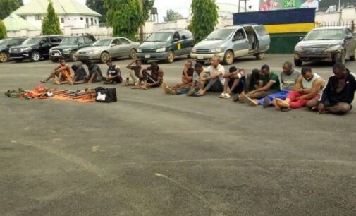Imo police command parades kidnap suspects, recovers arms