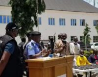Police parade eight suspected killers of Dariye’s father