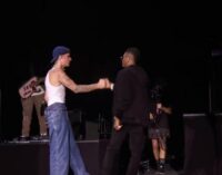 WATCH: Wizkid, Justin Bieber perform ‘Essence’ on stage at Jay-Z’s concert