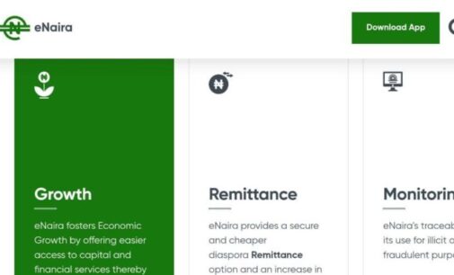 CBN launches website for eNaira, Nigeria’s first digital currency