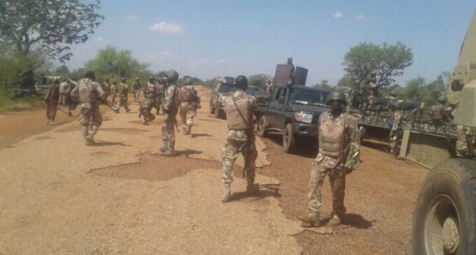 ‘Six anti-aircraft guns recovered’ as troops raid Boko Haram hideouts in Borno