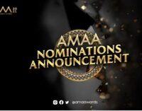 FULL LIST: ‘Ayinla’, ‘Omo Ghetto’, BBNaija’s Bambam nominated for AMAA 2021