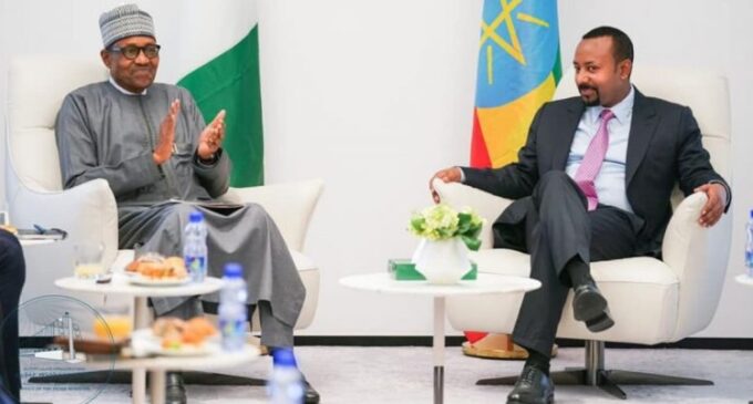 Buhari to speak at second inauguration of Ethiopian prime minister