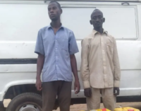 Police arrest two for ‘supplying fuel’ to bandits