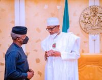 Osinbajo: If elected president, I’ll complete what Buhari started 