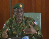 Irabor says military has no plan for coup, warns politicians against tempting officers