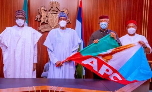 ‘APC luring political deadwood’ — APGA speaks on defection of Anambra deputy governor