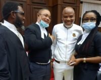 ‘Be peaceful’ — Nnamdi Kanu tells supporters ahead of Tuesday’s court session