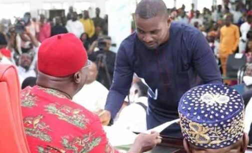 Ojigwe, ex-Eagles player, sworn in as Abia commissioner for sports
