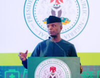 ‘The exchange rate is artificially low’ — Osinbajo asks CBN to bow to market forces