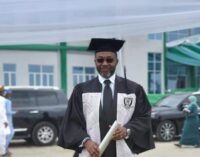 ‘Studying with under 20s was humbling’ — Osita Chidoka bags law degree from Baze varsity