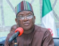 Ortom: Benue not in support of water resources bill… we didn’t participate in the drafting