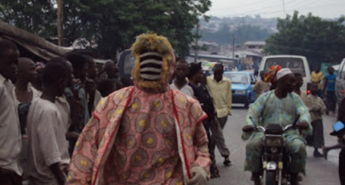 EXTRA: Police arrest masqueraders in Ondo for alleged robbery