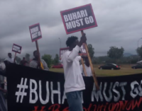 Police fire teargas as #BuhariMustGo protesters hit Abuja streets on Independence Day