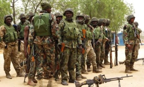 Troops arrest ‘13 ISWAP logistics suppliers’ in Borno