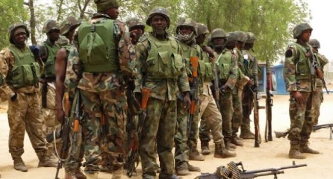 Troops arrest ‘13 ISWAP logistics suppliers’ in Borno
