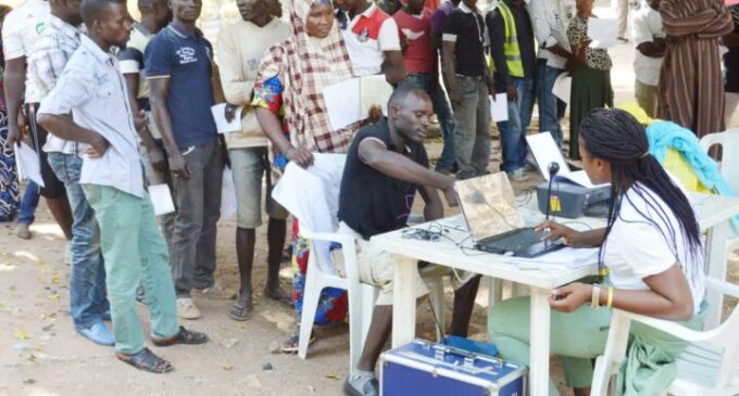 Voter registration: INEC to deploy 209 machines in seven states to ease congestion