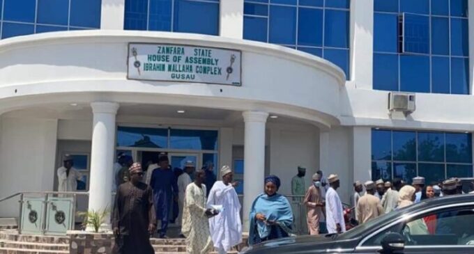 Zamfara assembly suspends two lawmakers over alleged ties with bandits