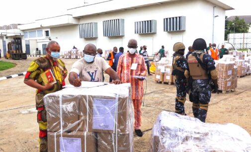 PHOTOS: INEC begins distribution of electoral materials to 21 LGAs in Anambra