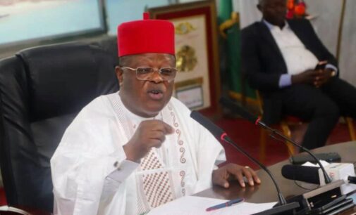 ‘No amount of gang-up will stop it’ — Umahi insists on concrete for road construction