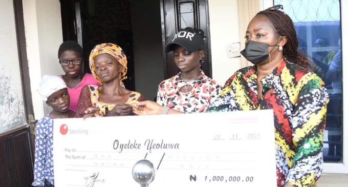 Sanwo-Olu rents house, donates N1m to mother of lady killed during ‘Yoruba Nation’ rally