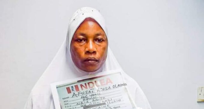 NDLEA arrests woman ‘who excreted 80 pellets of cocaine’ in Abuja