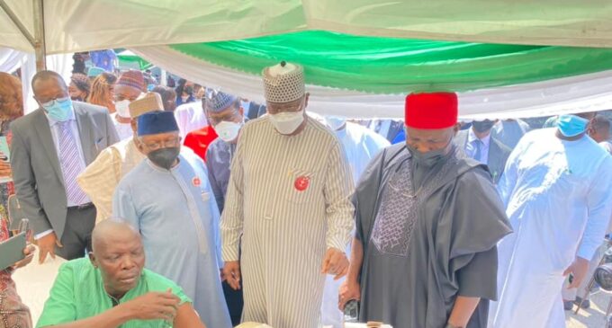 PHOTOS: FG flags off mass COVID vaccination campaign