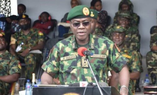 Army chief: Ending insurgency, banditry in Nigeria is my top priority