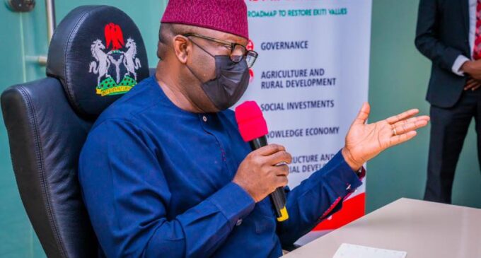 Ekiti guber: Fayemi asks appointees seeking to contest to resign by Dec 18