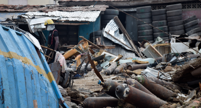 Gas explosion injures two in Lagos