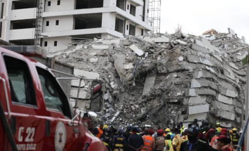 Five dead, three rescued from collapsed building in Lagos