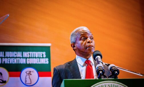 PHOTOS: Osinbajo attends All Nigeria Judges’ Conference in Abuja