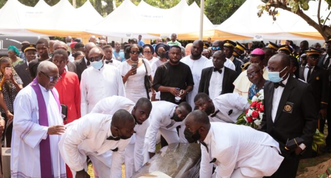 PHOTOS: Chike Akunyili laid to rest in Anambra