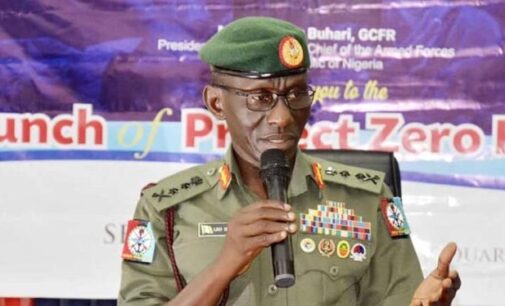 Irabor: Current security challenges make it necessary for army to support community policing