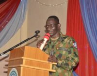 ‘Stop wearing military uniforms for campaign’– DHQ warns politicians 