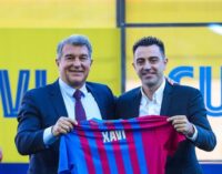 We have to win everything, says Xavi at unveiling as Barcelona’s coach